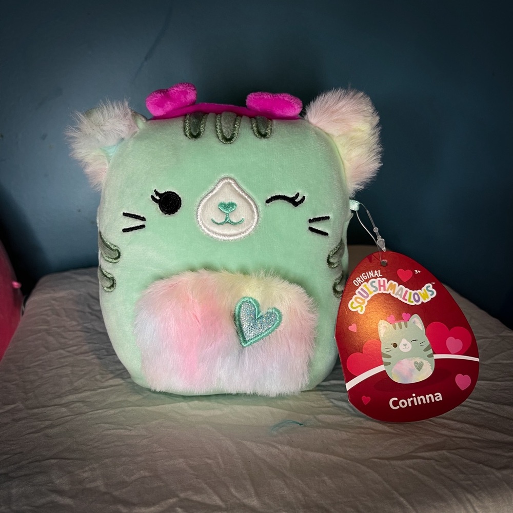 NWT’s Corinna the Cat Squishmallow 5 inch